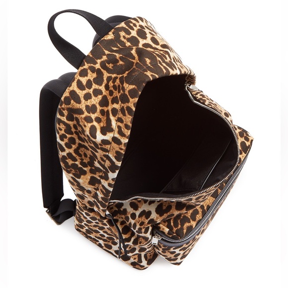 City Bag Leopard Print Backpack - Picture 2 of 6
